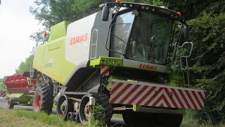 Weizenernte 2015 ► Claas Lexion 760 TT in Action [upl. by Atlante]