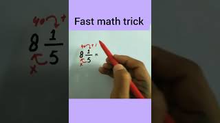 How to Solve Mixed Fractionmathsviral mathshortstricks [upl. by Hanforrd]