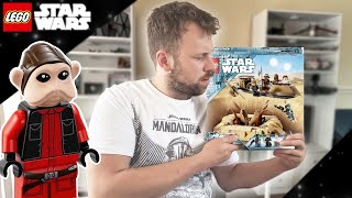 LEGO Star Wars Desert Skiff amp Sarlacc Pit Review EXPENSIVE [upl. by Assilem]