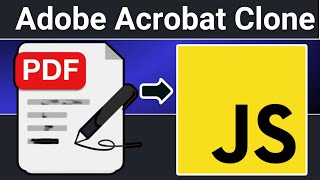 Javascript Project to Build PDFjs Adobe Acrobat Online PDF Document Editor Using FabricJSjsPDF [upl. by Nylodam]