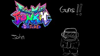 Friday Night Funkin DSide 30 OST  Guns Vocals by Squish [upl. by Rialb483]