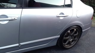 8th Gen Civic Stance Flush Project [upl. by Gladys]