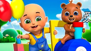 Chuk Chuk Rail Gadi  Gubbare Wala  Hindi Nursery Rhymes amp Kids songs balgeet Poem [upl. by Peoples]