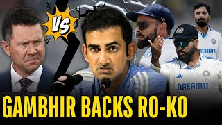 Gambhir backs RoKo KL slams Ponting 🏏 RR’s Bold IPL2025 Strategy  AakashVani [upl. by Cull658]