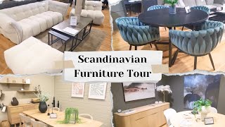 Scandinavian Furniture Tour  Minimalist Sofas Chairs amp Natural Decor [upl. by Lombard]