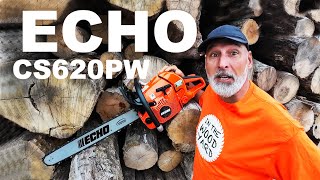 ECHO CS620PW and ECHO 7310P CHAINSAWS AWESOMENESS [upl. by Irret]