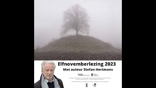 Elfnovemberlezing 2023 met Stefan Hertmans [upl. by Geanine]