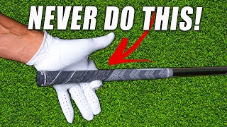 The WORST Thing You Can Do When Holding the Golf Club [upl. by Weiner]