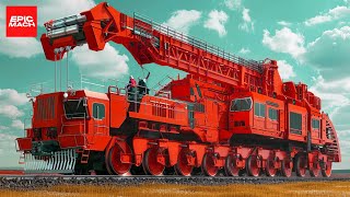 20 AWESOME Railway Equipment amp Machines That Are Next Level [upl. by Petua]