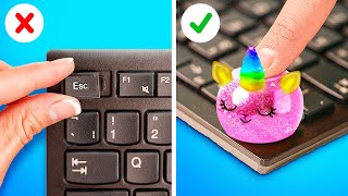 Amazing School Hacks 🤪🎒🌈 Funny Fidgets Squishies And Creative DIY Crafts For Epic School Days [upl. by Savart]