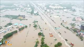 Exclusive Footage Drone Captures Severe Waterlogging in Thoothukudi Tamil Naduquot  News9 [upl. by Igor]