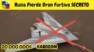 Rusia PIERDE Dron Furtivo SECRETO 🛸💥 [upl. by Ecaj253]