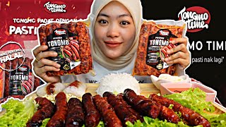 TONGMO TIME  Sosej Kemboja yang bukan dari USUS LEMBU 😋‼️ mukbang eatingshow [upl. by Eimyaj]