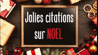 Belles citations et phrases sur Noël [upl. by Adyaj]