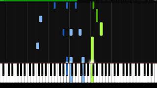 Nocturne Op55 No1  Chopin  Piano Tutorial  Synthesia  How to play [upl. by Farkas]