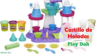 Play Doh  Castillo de Helados Hasbro B5523EU4 [upl. by Anhaj859]