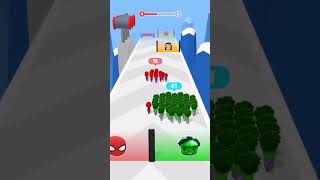 Hero clash Run 3D shorts viralshorts shortsfeed [upl. by Maxima]