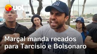 Pablo Marçal manda recado a Tarcísio e diz para Bolsonaro romper com Valdemar Vai se curvar [upl. by Cutler]