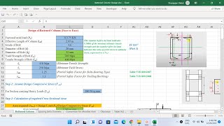 Lecture 11Design of Battened Column Built up Column as per IS 800 2007 Code [upl. by Aihsela]