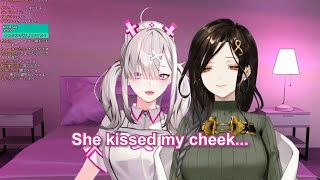 【Eng Subs】【Rev】Crossick holds back kissing showdownASMR【Sukoya Kana Shirayuki Tomoe Nijisanji】 [upl. by Anabal]