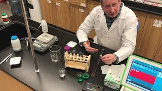 Beer’s Law Experiment with NickelII Sulfate [upl. by Braden]