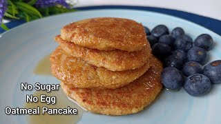 Most Delicious Oats Apple Pancake Recipe  No Sugar Eggless Pancake  cook amp enjoy [upl. by Elset]