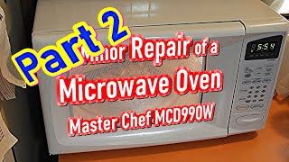 Magic Chef Microwave Repair MCD990W Switch Wiring [upl. by Atiuqihc971]