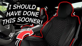 Inside Look The Best Custom Interior for Camaro 1LE [upl. by Cobb175]