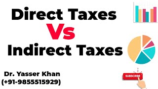 Direct Tax Vs Indirect Tax [upl. by Lubbi]