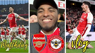 Kai Havertz Late Winner 🔥 Arsenal vs Brentford 21 Matchday Vlog [upl. by Gautea]