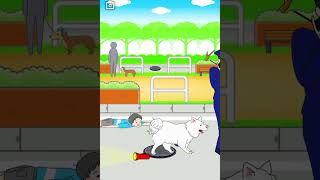 Help the dog brings lazy boy for a walk 🥱 shorts games youtubeshorts youtubeshorts [upl. by Elrod407]