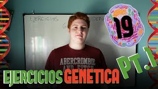 EJERCICIOS DE GENÉTICA PARTE 1 DESCENDENCIA  MORTASH [upl. by Leverick]