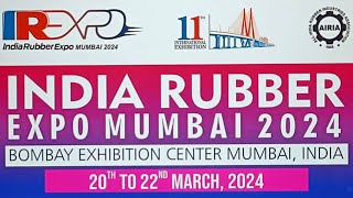 INDIA RUBBER EXPO 2024 [upl. by Aerdnuahs159]