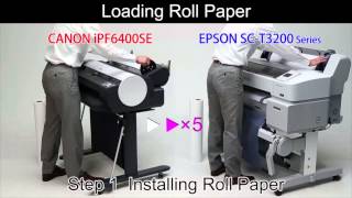 iPF6400SE vs Epson SureColor SCT3200 [upl. by Lim912]