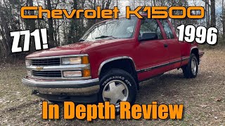 1996 Chevrolet K1500 Z71 Silverado Start Up Test Drive amp In Depth Review [upl. by Aubyn]