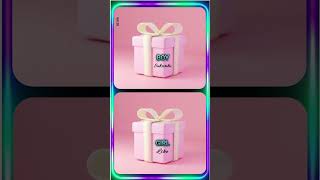 CHOOSE YOUR FAVORITE GIFT 🎁  GIFT GAME 🎮 gift shorts [upl. by Yblek]