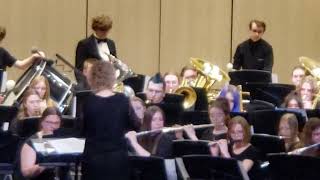 The Wright County Conference Honor Band 2024 Play  RIPTIDES by Katahj Copley [upl. by Ylurt893]