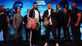 BETERBIEV VS BIVOL KICKS OFF IN LONDON PRESS CONFERENCE CHRIS EUBANK JR STEALS THE SHOW🔥🔥🔥 [upl. by Eile734]