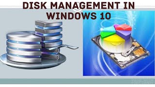 Disk Management windows 10 [upl. by Mari]