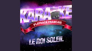 Encore Du Temps — Karaoké Playback Instrumental — Rendu Célèbre Par La Troupe De Le Roi [upl. by Anilev]