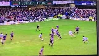 Worst 20 seconds of football  QPR vs Man City 1993 [upl. by Assennej974]