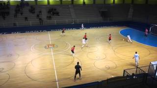 Tiki taka futsal 26 passes under pressure [upl. by Anelad]