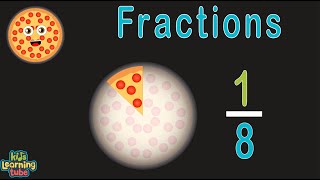 Fractions Song Math Learning Video [upl. by Ecirual756]