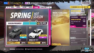 Forza Horizon 5 Spring Season  Festival Playlist Series 37  High Performance Dailies  Full Guide [upl. by Oer]