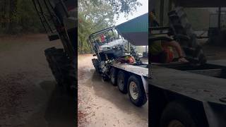 The 6x6 drove off the trailer polaris6x6 polarisranger offroad 4x4 ithappens [upl. by Colin]