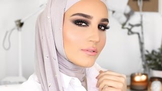 Dramatic look Smashbox  لوك عيون سموكي مع سماش بوكس [upl. by Bullen]