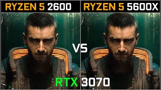 Ryzen 5 2600 vs Ryzen 5 5600X  RTX 3070  Test in 8 Games  1080p  1440p [upl. by Siddra168]