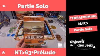 Terraforming mars Comment jouer une partie vidéo solo avec règle du jeu prélude en Français [upl. by Shirberg]