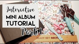 8x8 Interactive Mini Album Tutorial [upl. by Guilbert]