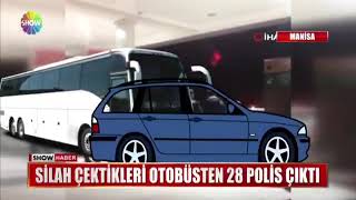 SİLAH ÇEKTİKLERİ OTOBÜS POLİS ARACI ÇIKTI [upl. by Neisa]